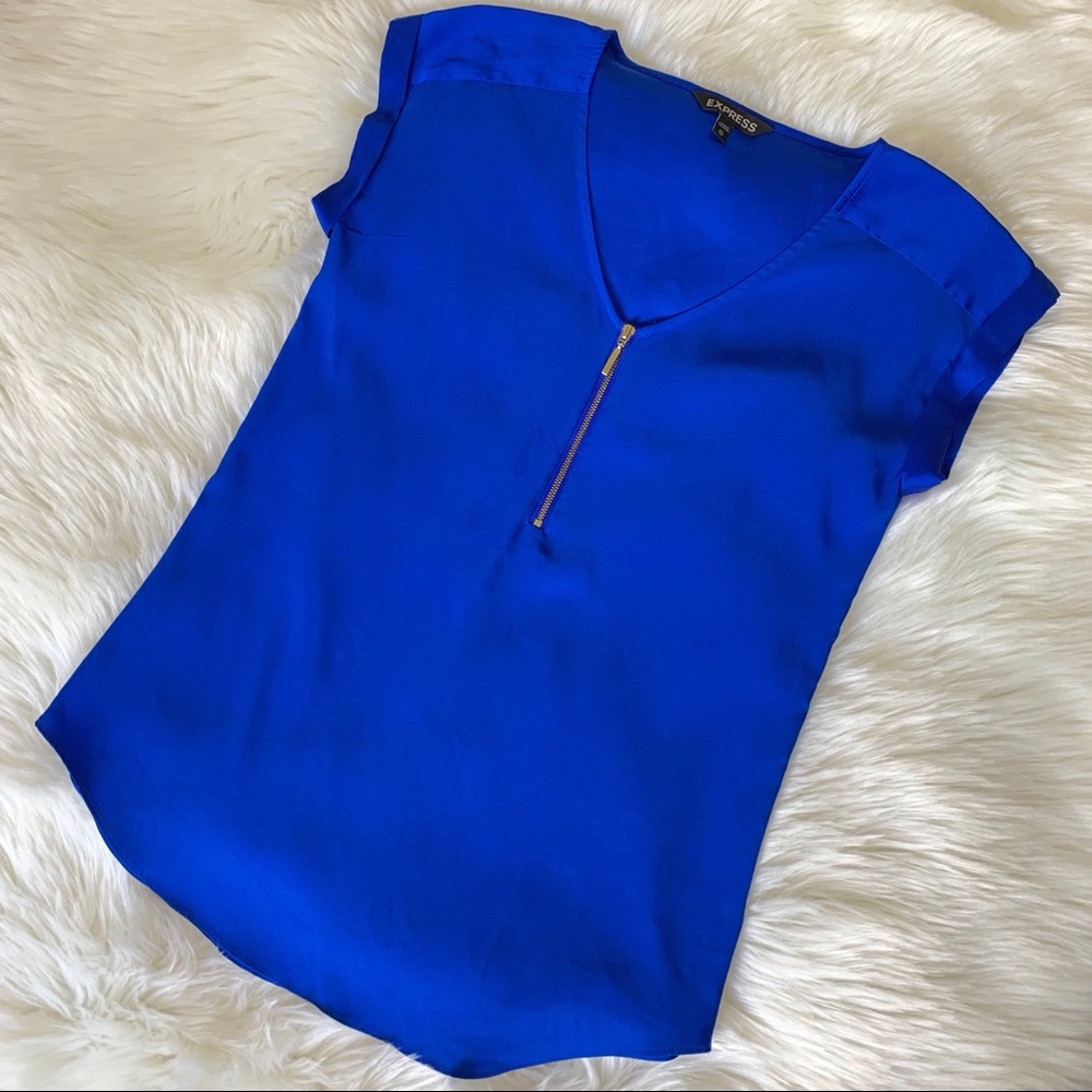 Express Blue Top - Picture 2 of 4